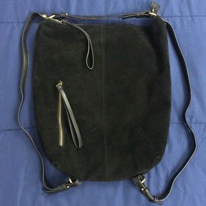 Black Urban Outfitters Convertible Hobo Purse